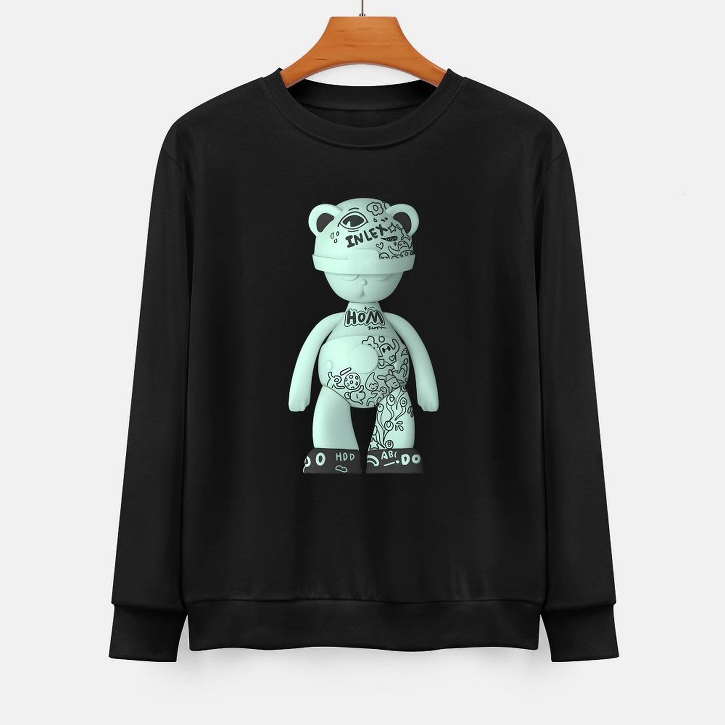 IPIB 250g Crew Neck Long Sleeve Sweatshirt Front GraphicCrew Neck Long Sleeve Sweatshirt6000109-3