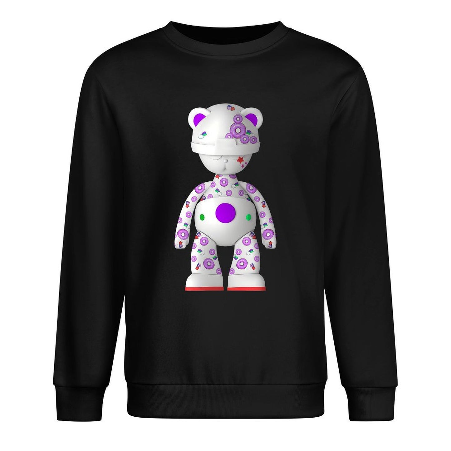 IPIB 250g Crew Neck Long Sleeve Sweatshirt Front GraphicCrew Neck Long Sleeve Sweatshirt6000105-2