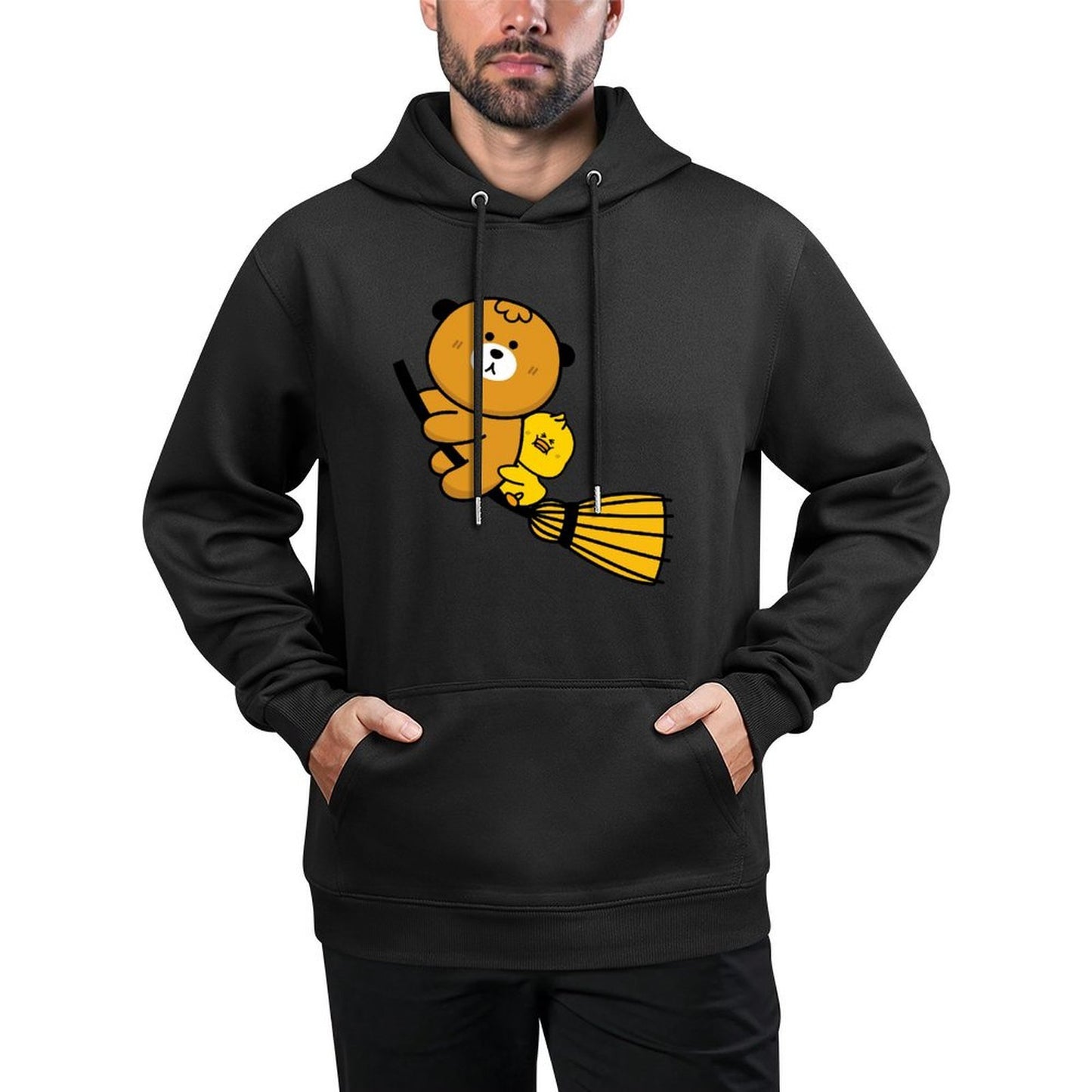IPBR 250g Hooded Pocket Sweatshirt Front GraphicMen's Hooded  Sweatshirt4000312