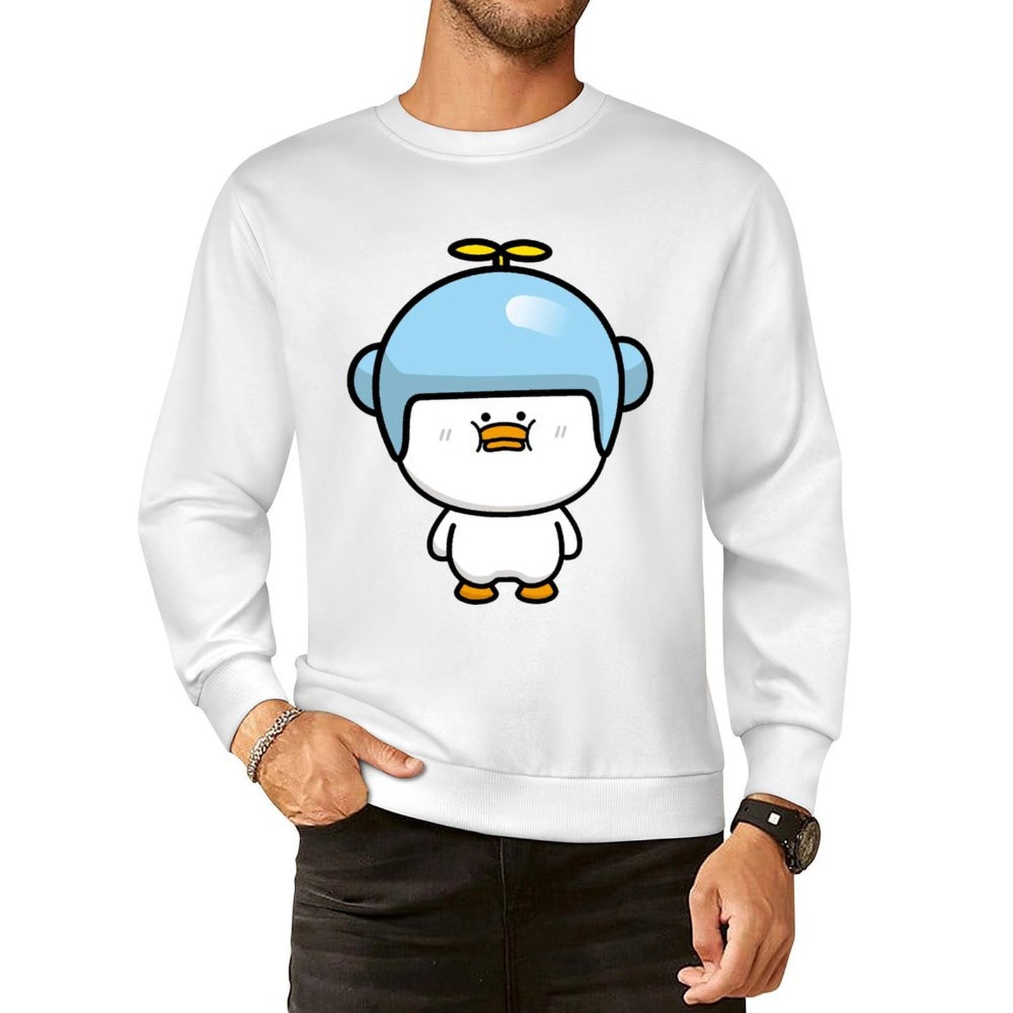 Front Patterned Long Sleeve TopDesign-Your-Own SimpleFit