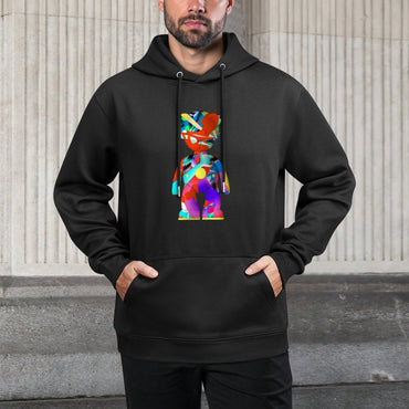 IPIB 250g Hooded Pocket Sweatshirt Front GraphicMen's Hooded  Sweatshirt6000110-2