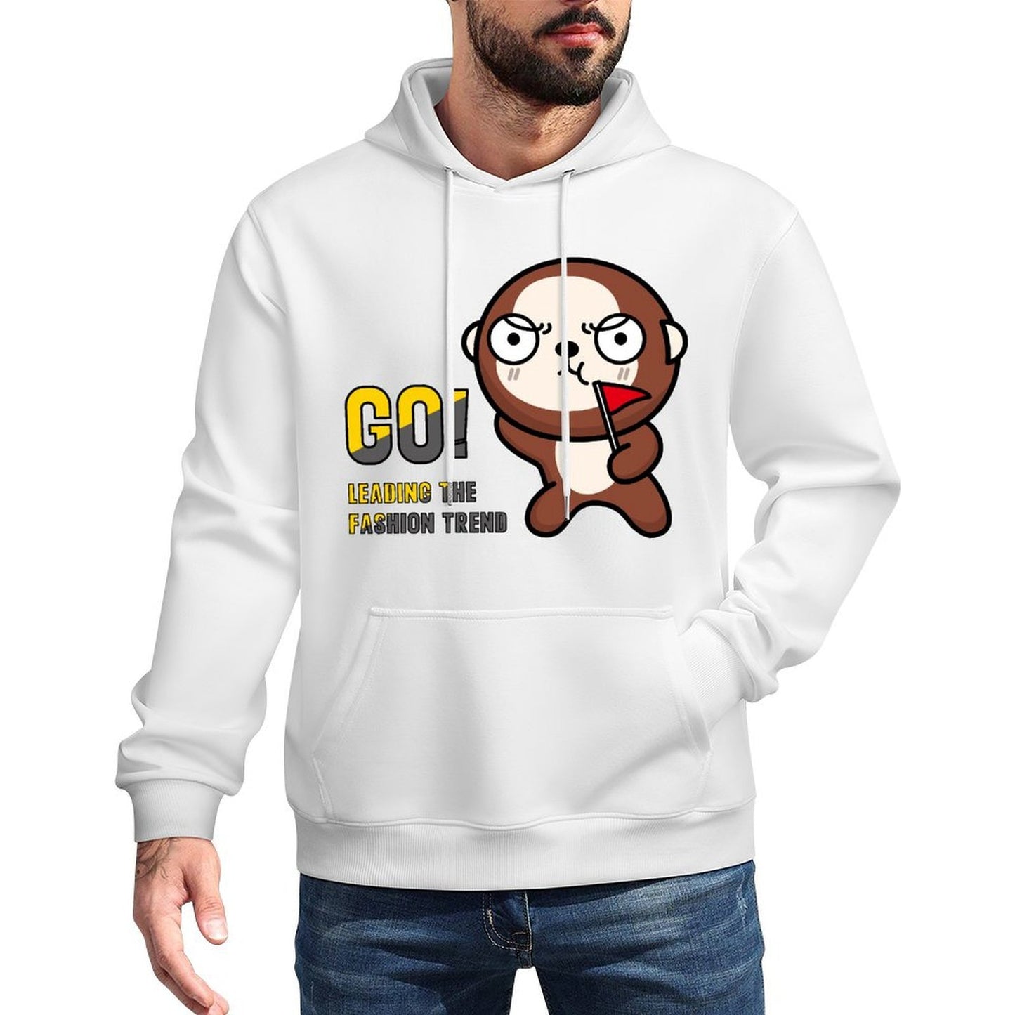 Front Graphic HoodiesPrinted Pocket Tee