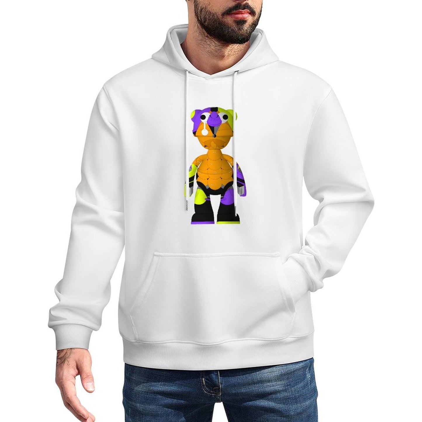 IPIB 250g Hooded Pocket Sweatshirt Front GraphicMen's Hooded  Sweatshirt6000113-6