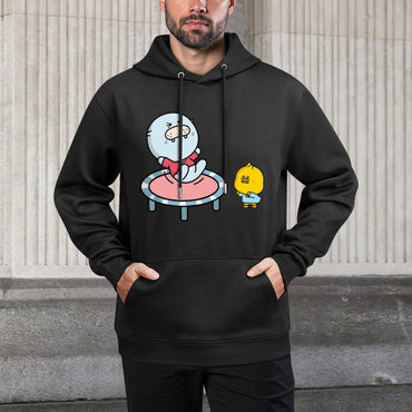 IPBR 250g Hooded Pocket Sweatshirt Front GraphicMen's Hooded  Sweatshirt4000887