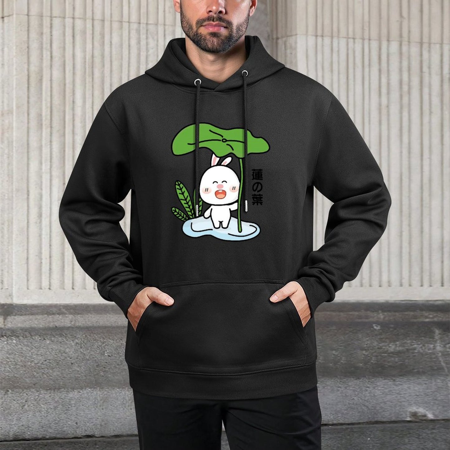 IPBR 250g Hooded Pocket Sweatshirt Front GraphicMen's Hooded  Sweatshirt4001546