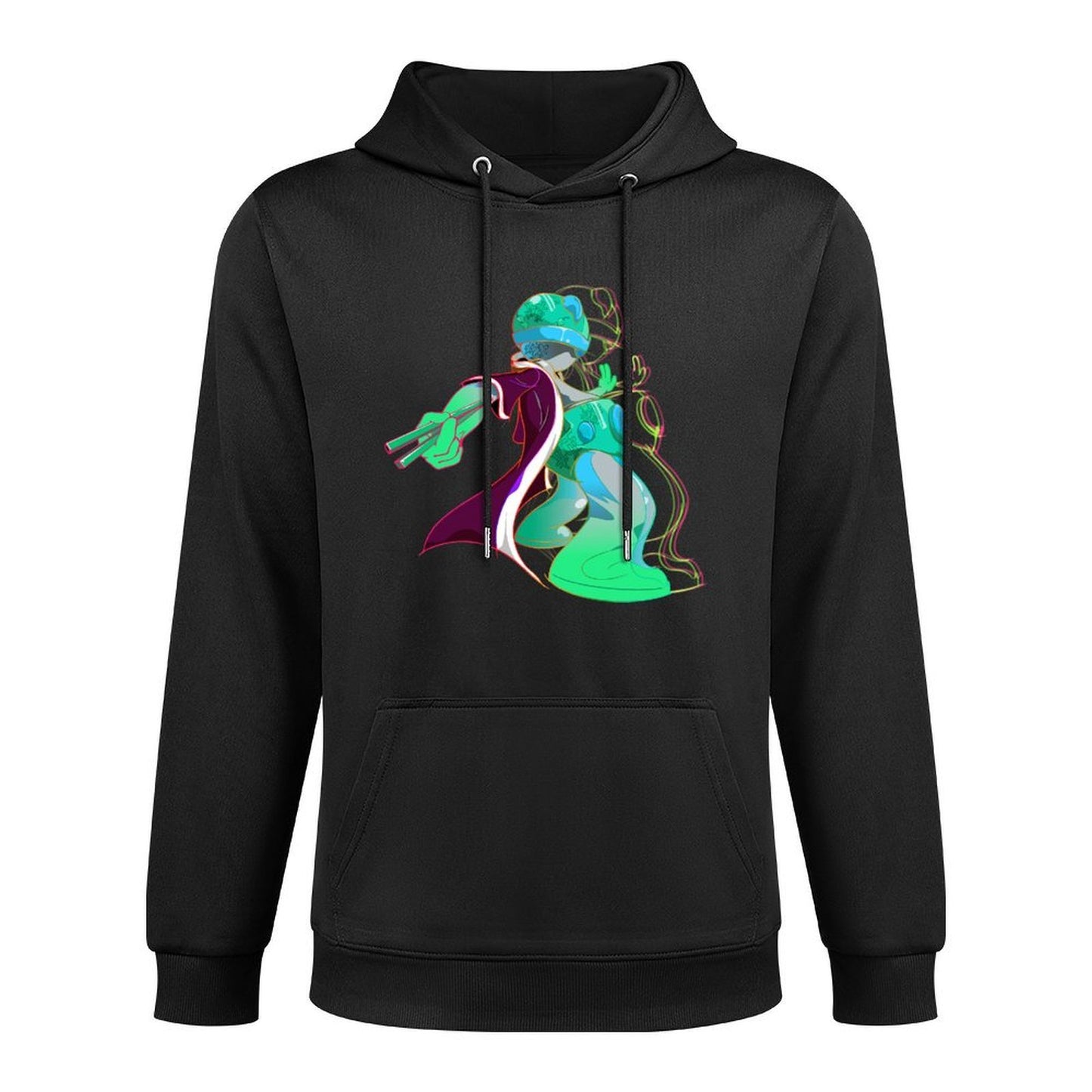 IPIB 250g Hooded Pocket Sweatshirt Front GraphicMen's Hooded  Sweatshirt6000009-6