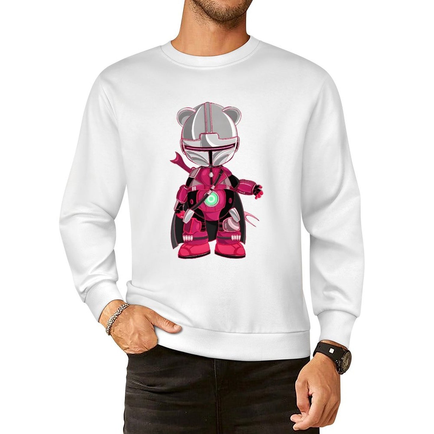 Long Sleeve With Front PatternClean Design-Your-Own