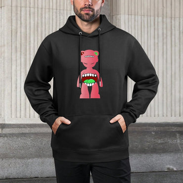 IPIB 250g Hooded Pocket Sweatshirt Front GraphicMen's Hooded  Sweatshirt6000141-1