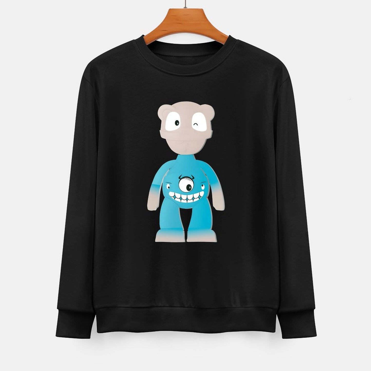 IPIB 250g Crew Neck Long Sleeve Sweatshirt Front GraphicCrew Neck Long Sleeve Sweatshirt6000142-2