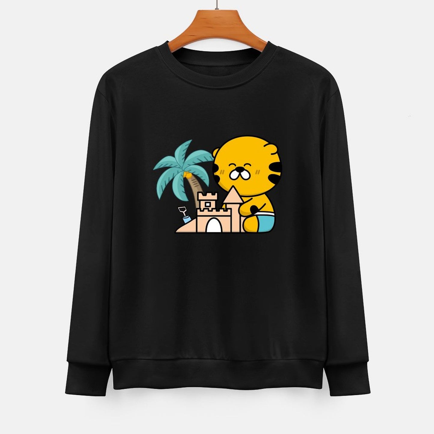 IPBR 250g Crew Neck Long Sleeve Sweatshirt Front GraphicCrew Neck Long Sleeve Sweatshirt4000006