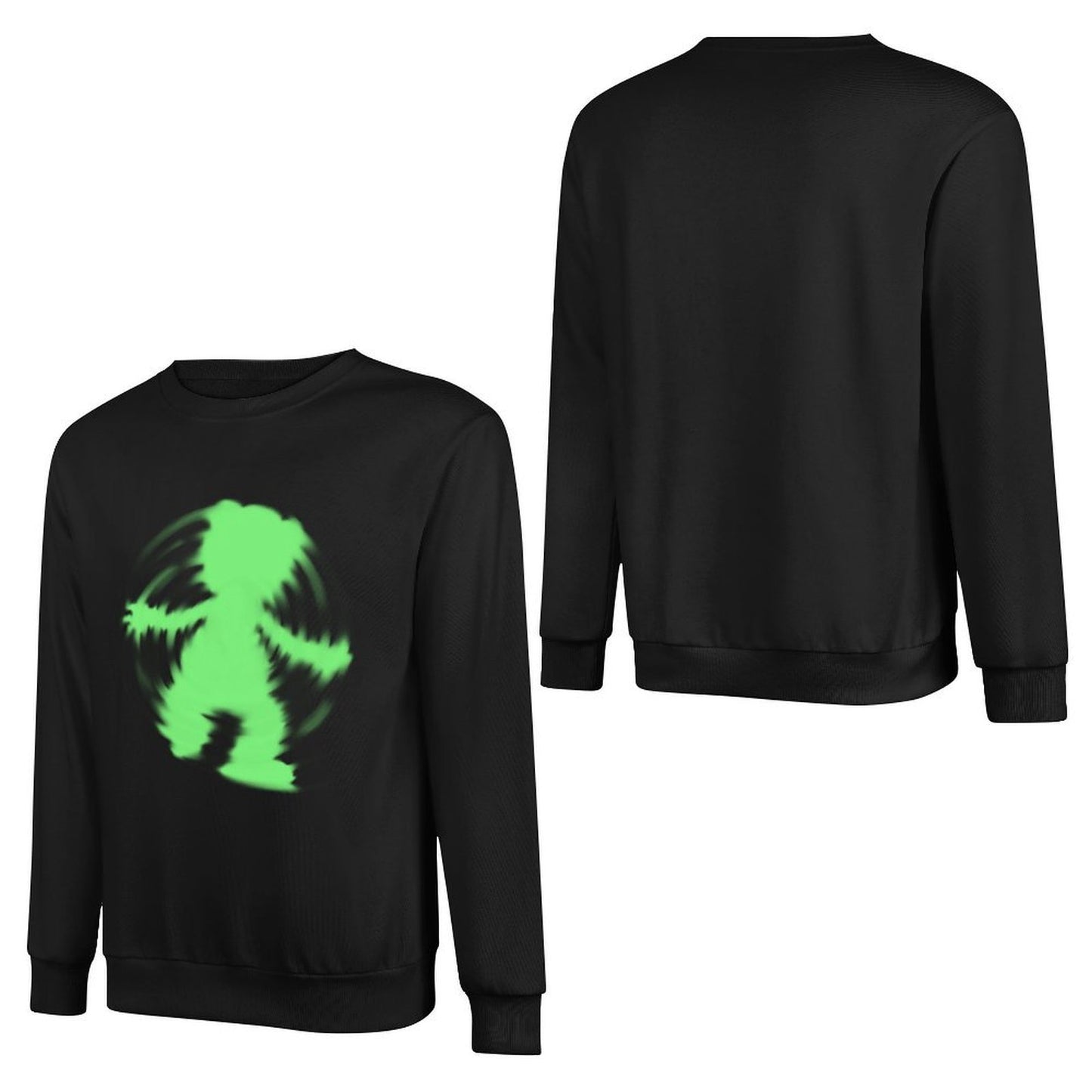 IPIB 250g Crew Neck Long Sleeve Sweatshirt Front GraphicCrew Neck Long Sleeve Sweatshirt6000005-6