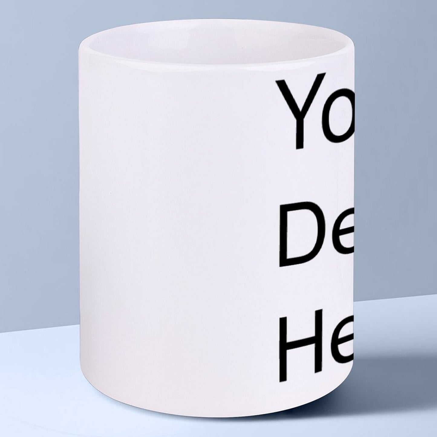 White Mug  Style One Size