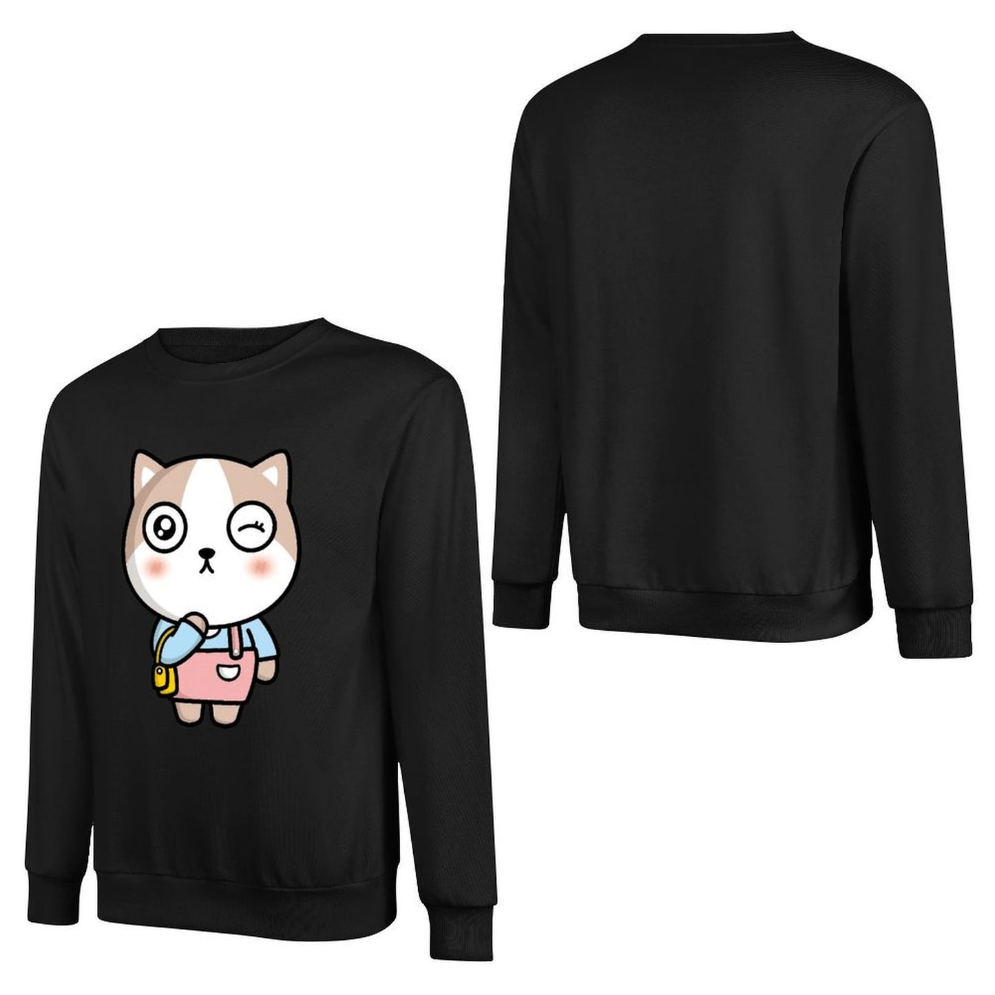 IPBR 250g Crew Neck Long Sleeve Sweatshirt Front GraphicCrew Neck Long Sleeve Sweatshirt4001331