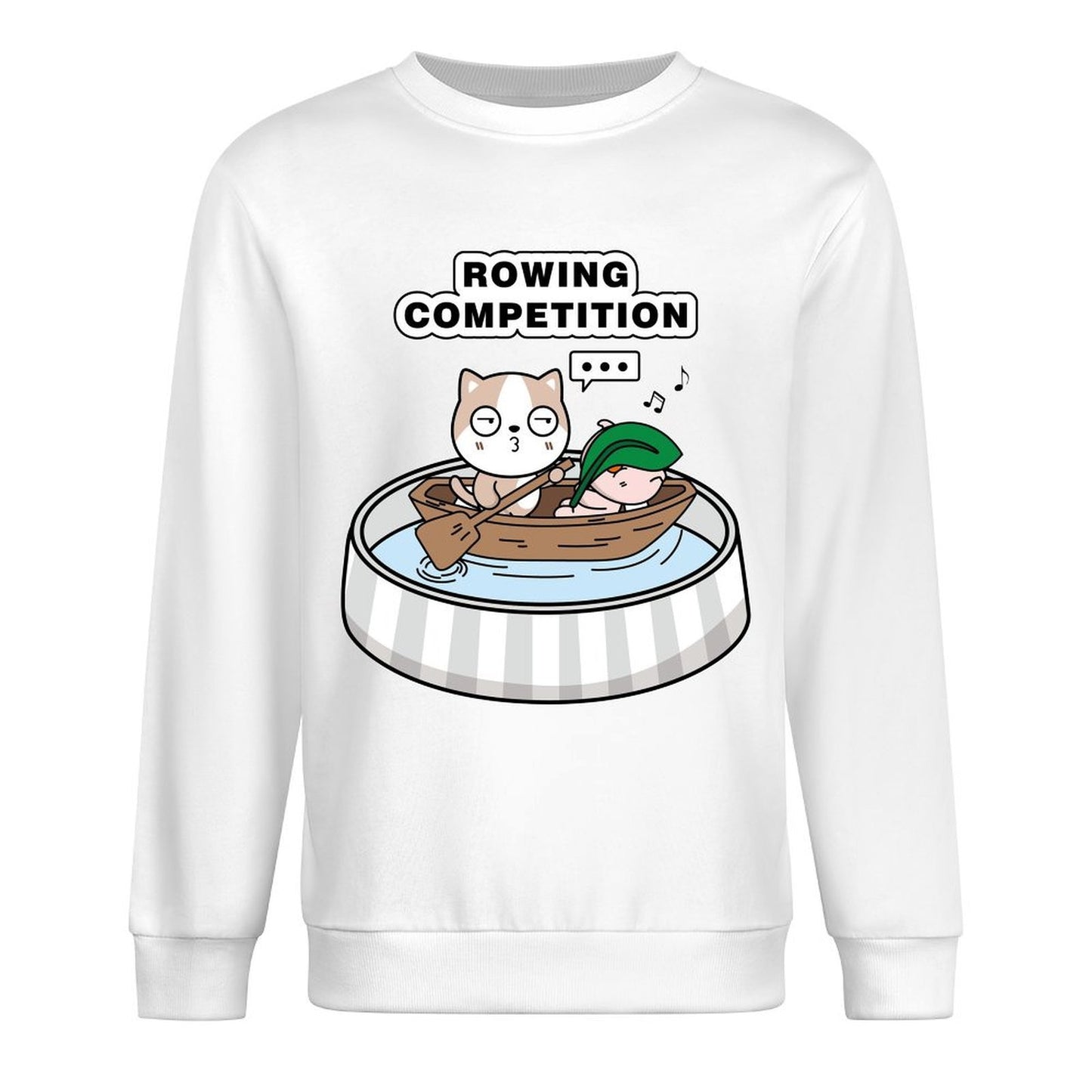 IPBR 250g Crew Neck Long Sleeve Sweatshirt Front GraphicCrew Neck Long Sleeve Sweatshirt4000998