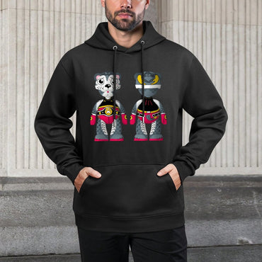 IPIB 250g Hooded Pocket Sweatshirt Front GraphicMen's Hooded  Sweatshirt6000145-4
