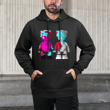 IPIB 250g Hooded Pocket Sweatshirt Front GraphicMen's Hooded  Sweatshirt6000144-8