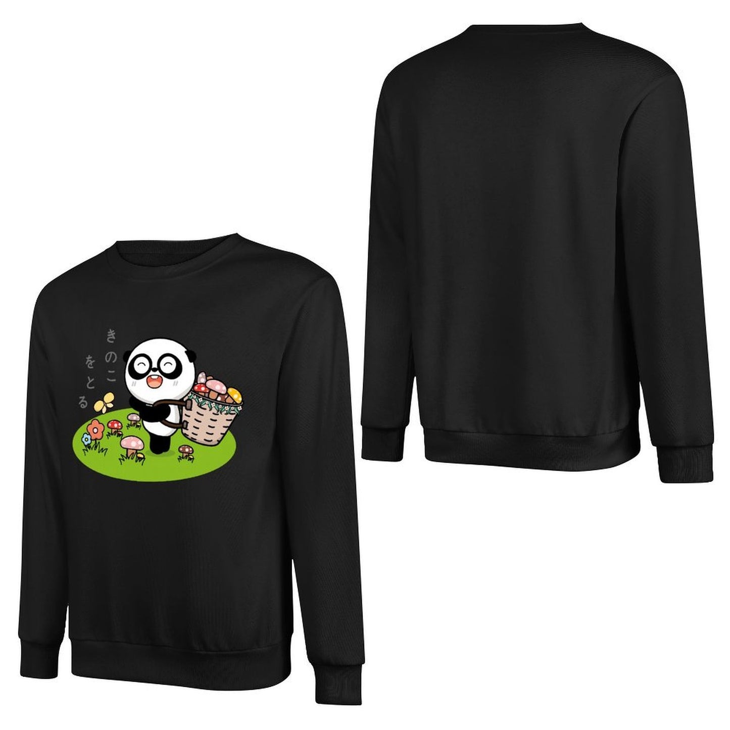 IPBR 250g Crew Neck Long Sleeve Sweatshirt Front GraphicCrew Neck Long Sleeve Sweatshirt4000960