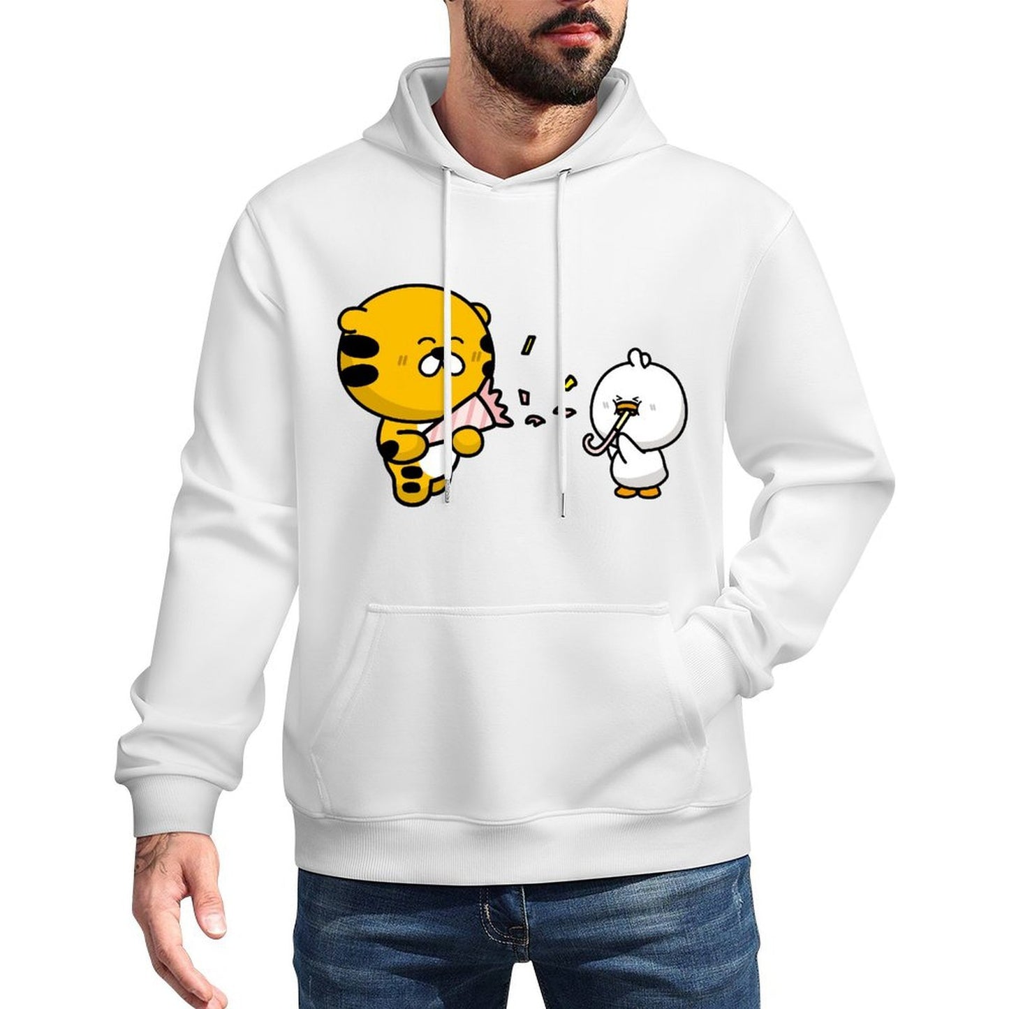IPBR 250g Hooded Pocket Sweatshirt Front GraphicMen's Hooded  Sweatshirt4000032