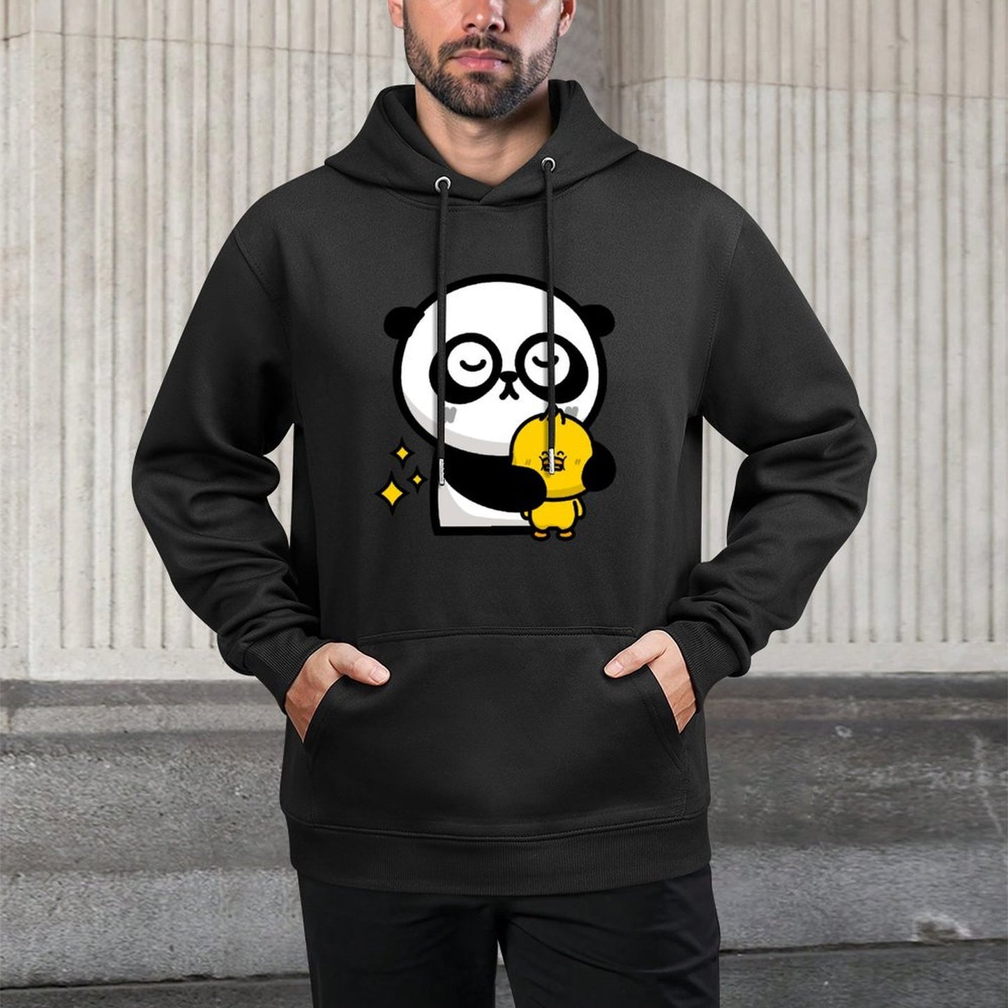 IPBR 250g Hooded Pocket Sweatshirt Front GraphicMen's Hooded  Sweatshirt4001134