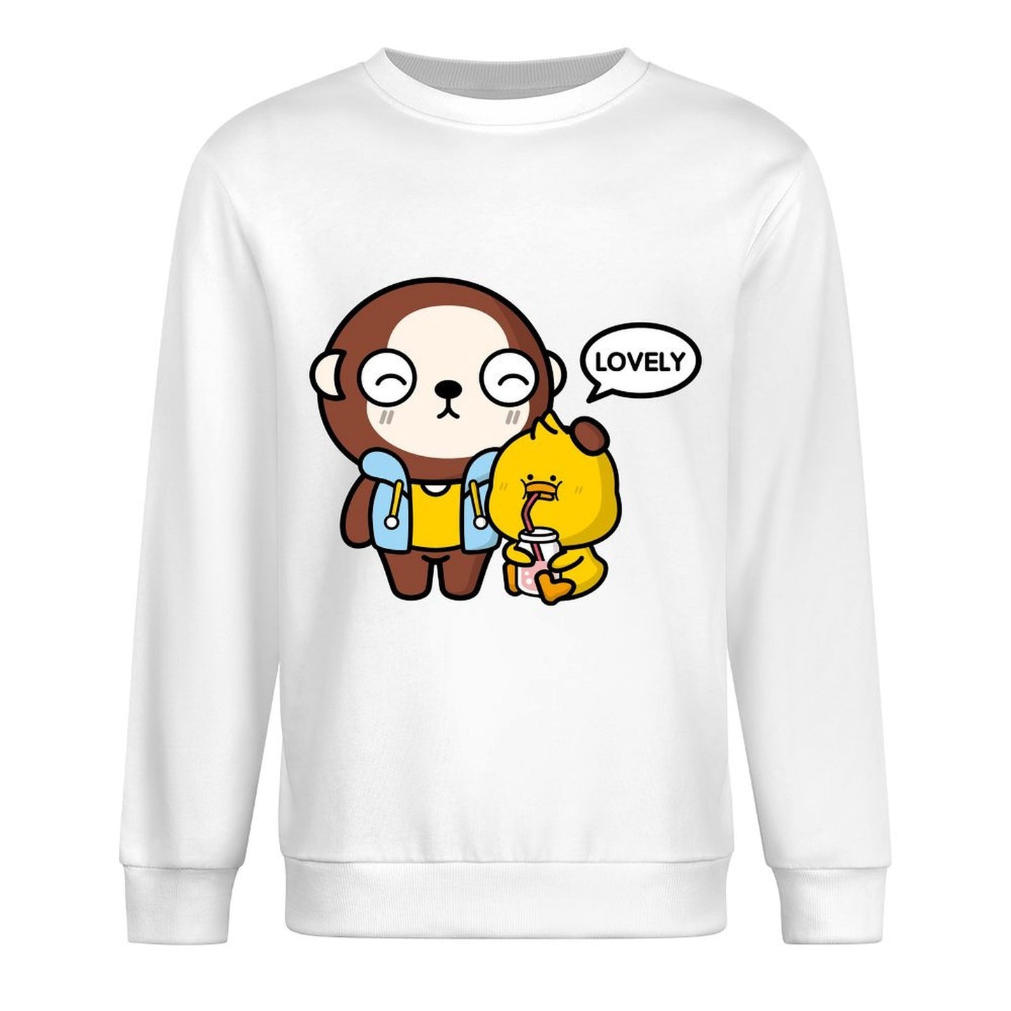 Front Patterned Long Sleeve TopEco-Conscious EverydaySeries