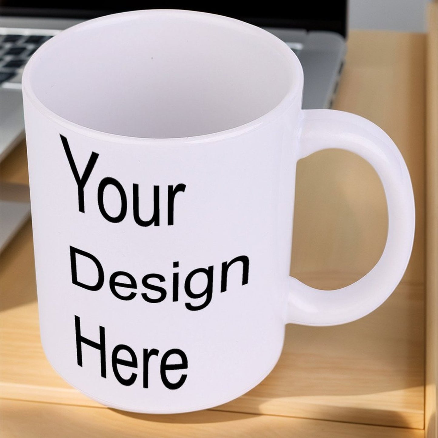 White Mug  Style One Size