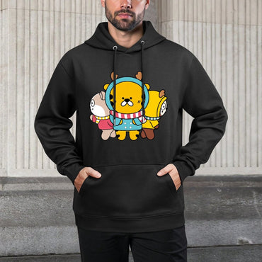 IPBR 250g Hooded Pocket Sweatshirt Front GraphicMen's Hooded  Sweatshirt4000802