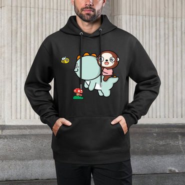 IPBR 250g Hooded Pocket Sweatshirt Front GraphicMen's Hooded  Sweatshirt4001319