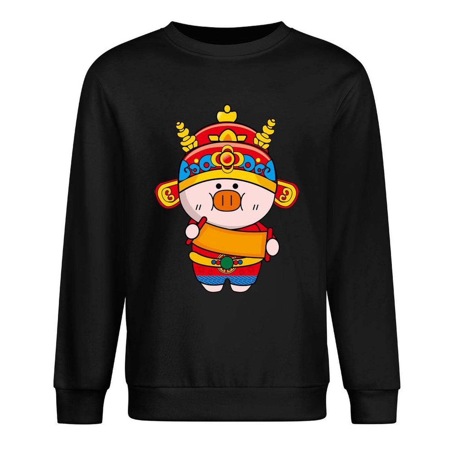 IPBR 250g Crew Neck Long Sleeve Sweatshirt Front GraphicCrew Neck Long Sleeve Sweatshirt4000773