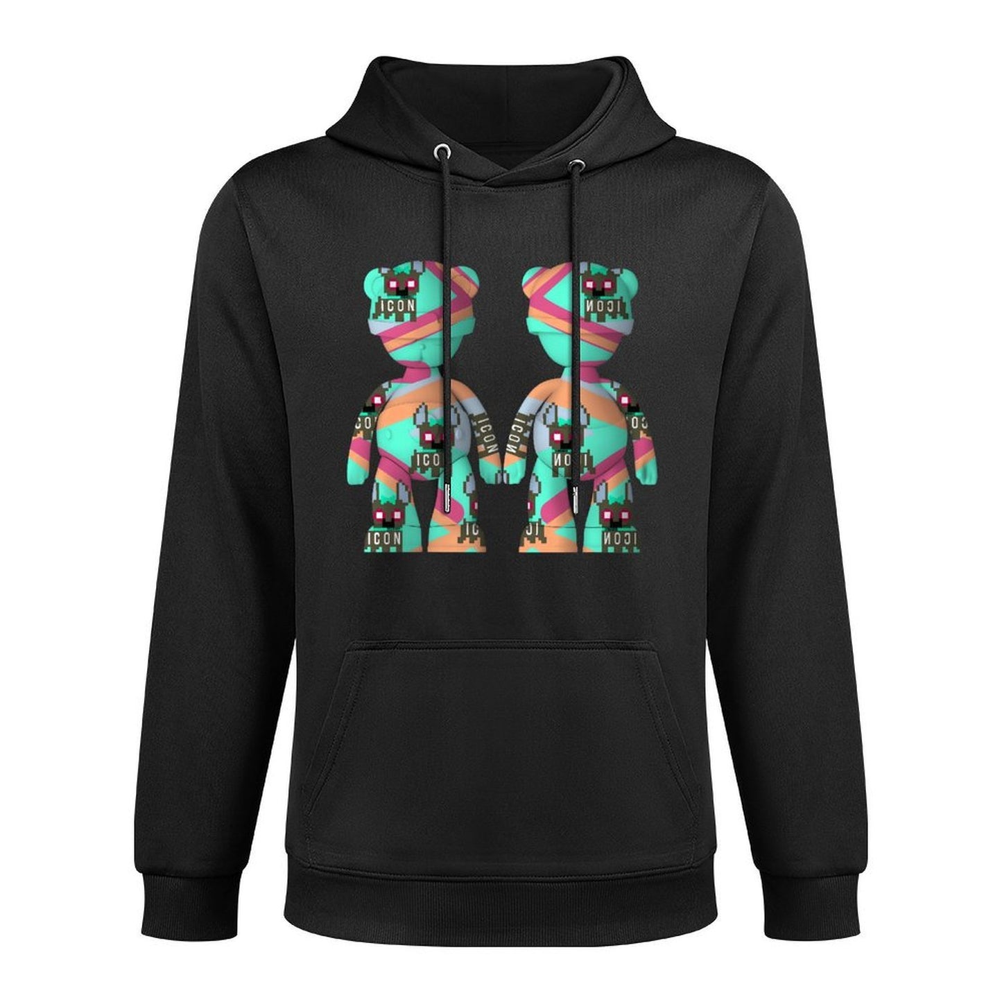 IPIB 250g Hooded Pocket Sweatshirt Front GraphicMen's Hooded  Sweatshirt6000078-2