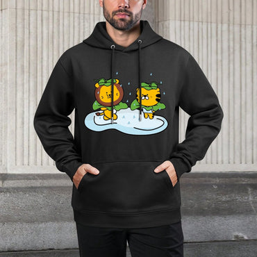 IPBR 250g Hooded Pocket Sweatshirt Front GraphicMen's Hooded  Sweatshirt4001335