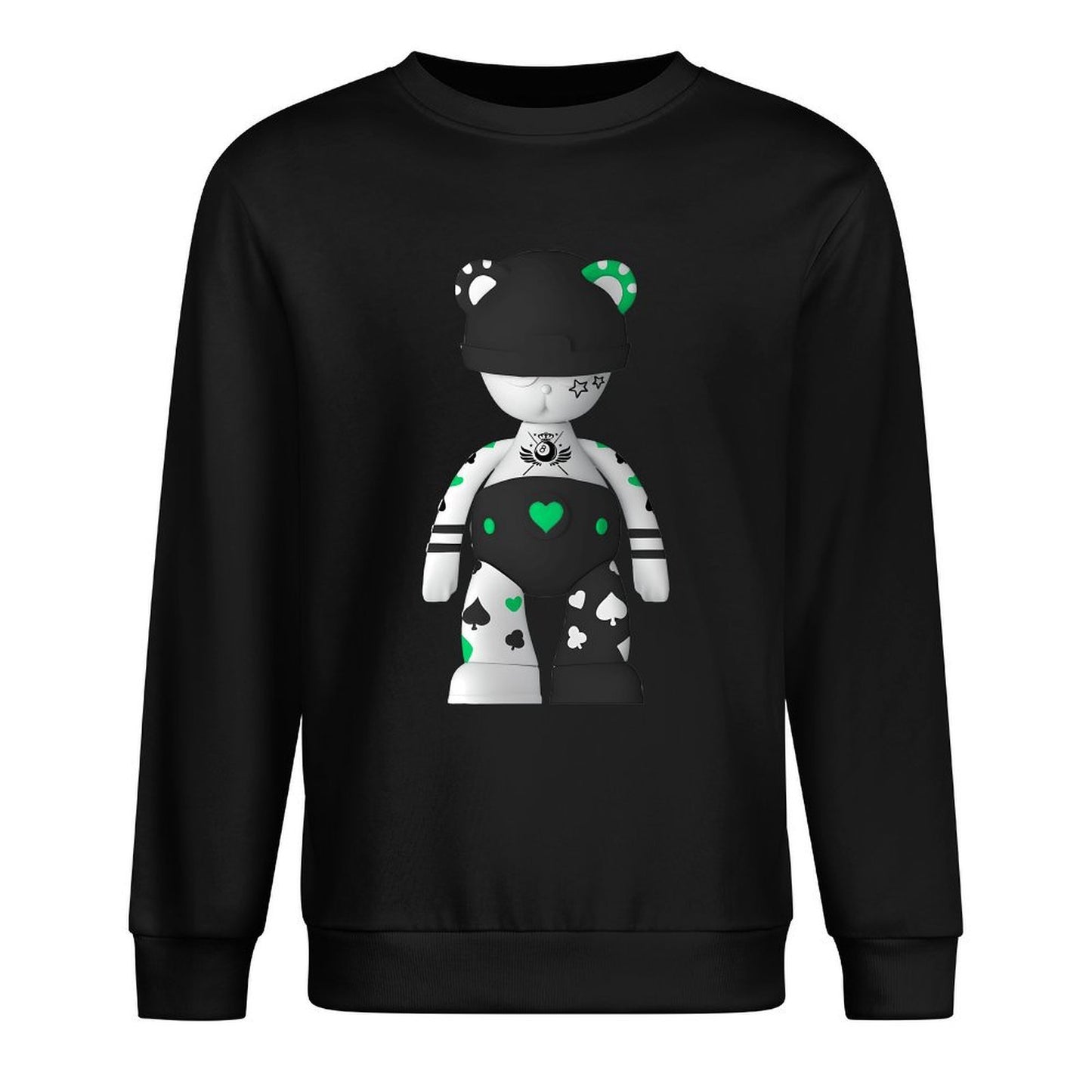 IPIB 250g Crew Neck Long Sleeve Sweatshirt Front GraphicCrew Neck Long Sleeve Sweatshirt6000108-2