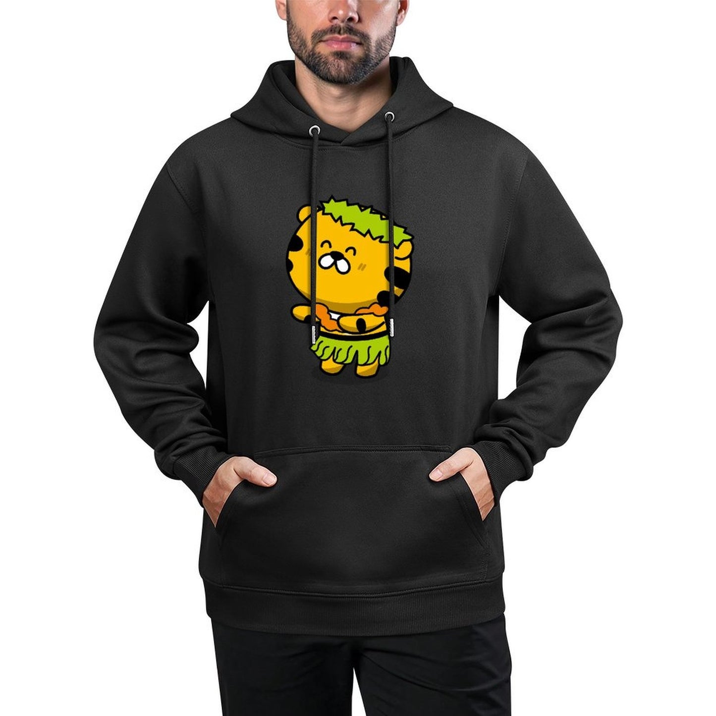 IPBR 250g Hooded Pocket Sweatshirt Front GraphicMen's Hooded  Sweatshirt4000297