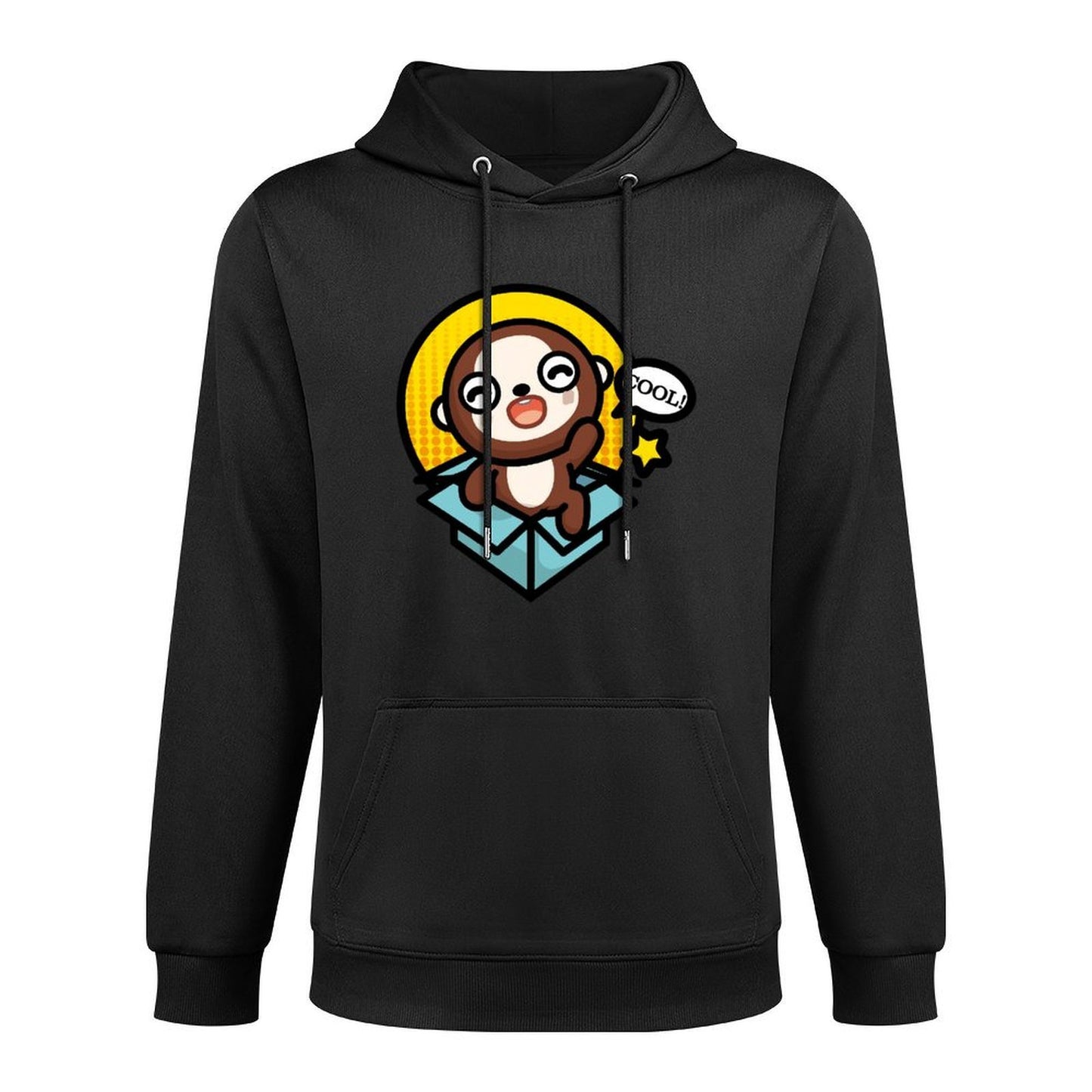 IPBR 250g Hooded Pocket Sweatshirt Front GraphicMen's Hooded  Sweatshirt4001037