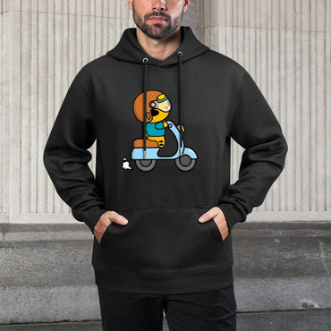 IPBR 250g Hooded Pocket Sweatshirt Front GraphicMen's Hooded  Sweatshirt4000322