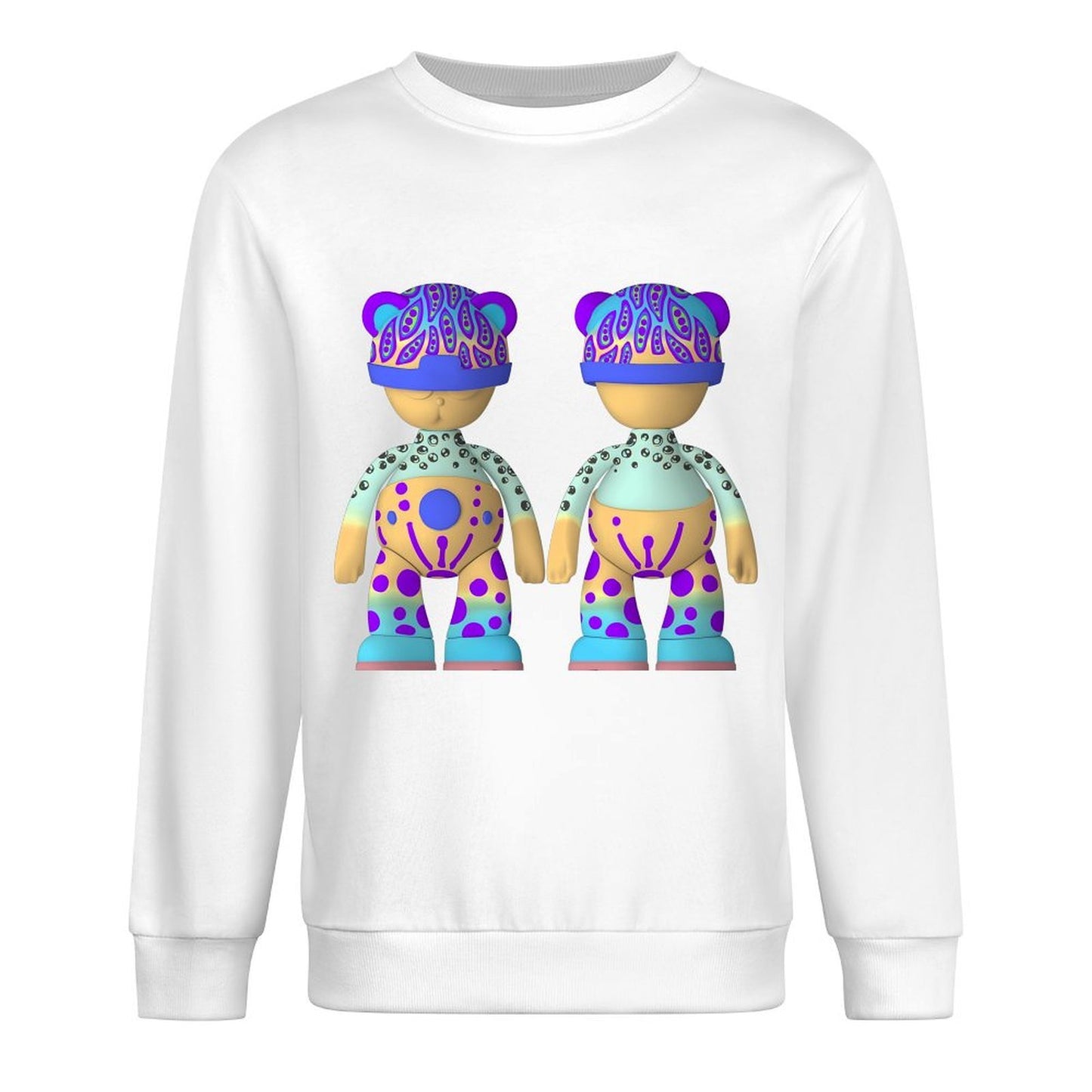 IPIB 250g Crew Neck Long Sleeve Sweatshirt Front GraphicCrew Neck Long Sleeve Sweatshirt6000079-4