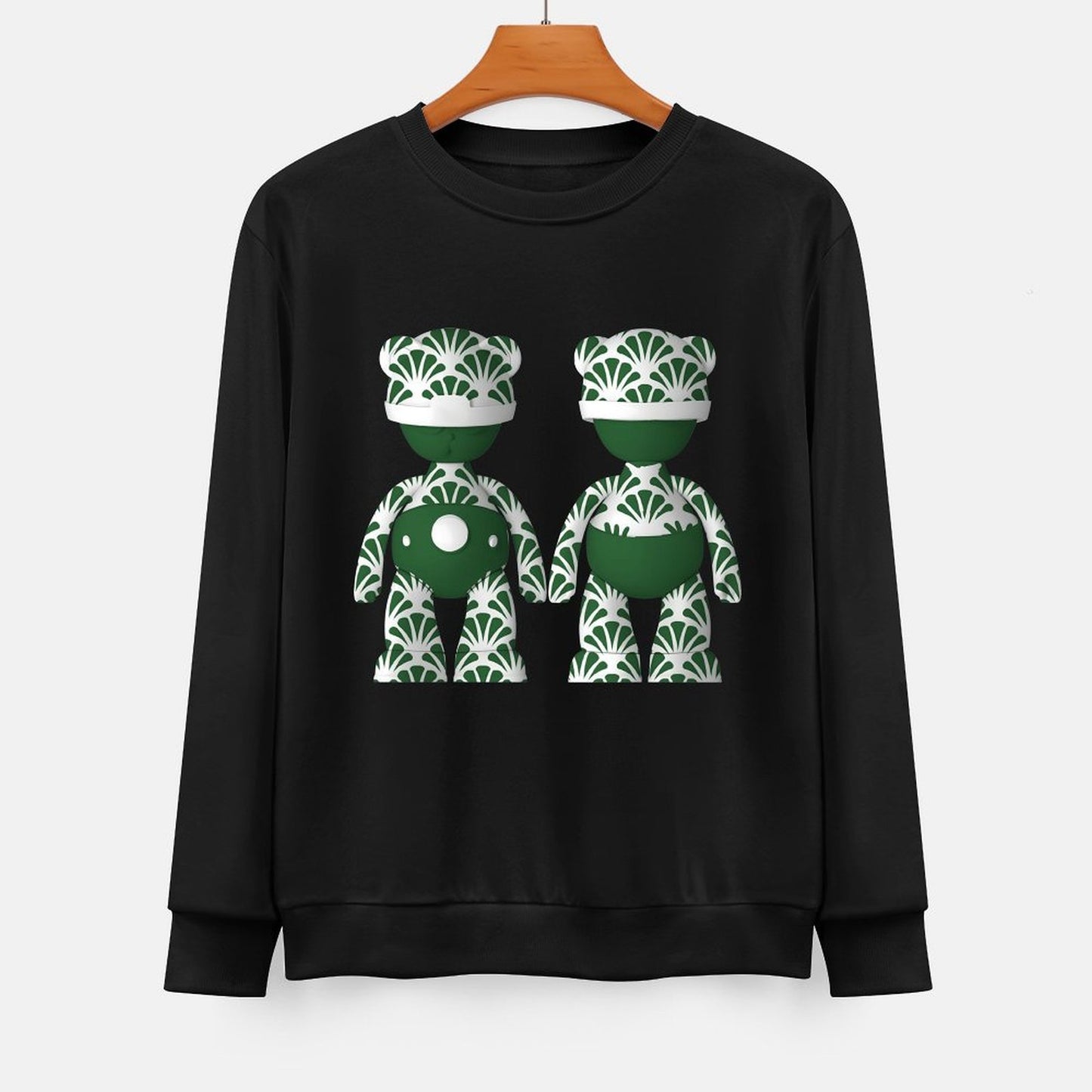 IPIB 250g Crew Neck Long Sleeve Sweatshirt Front GraphicCrew Neck Long Sleeve Sweatshirt6000096-2