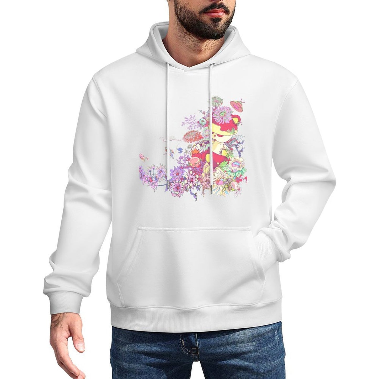 IPIB 250g Hooded Pocket Sweatshirt Front GraphicMen's Hooded  Sweatshirt6000057-2