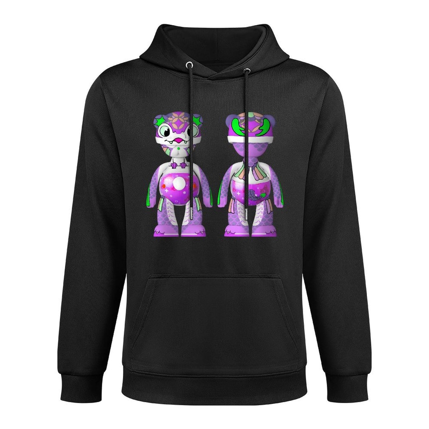 IPIB 250g Hooded Pocket Sweatshirt Front GraphicMen's Hooded  Sweatshirt6000077-3