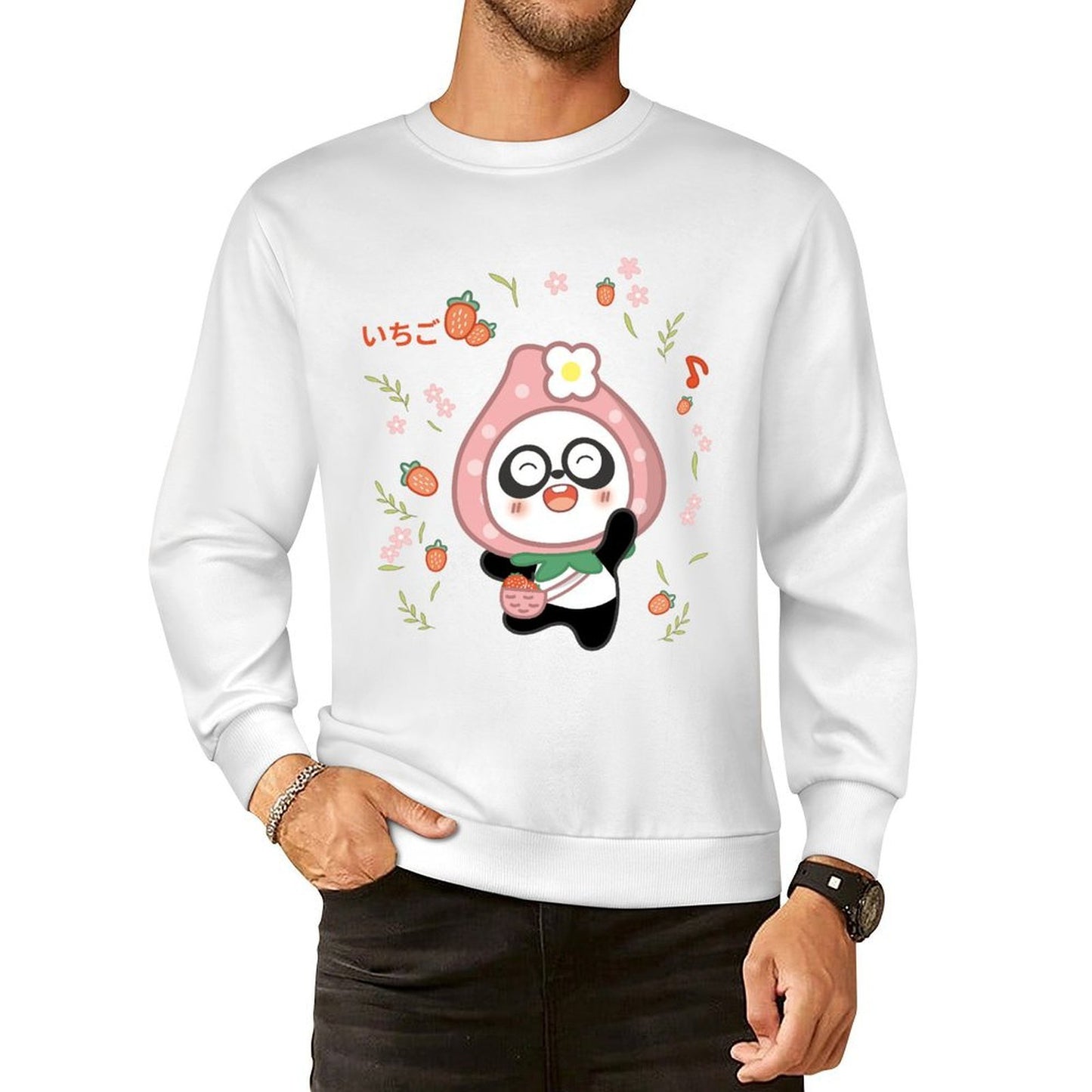 Front Patterned Long Sleeve TopComfortLine Fresh