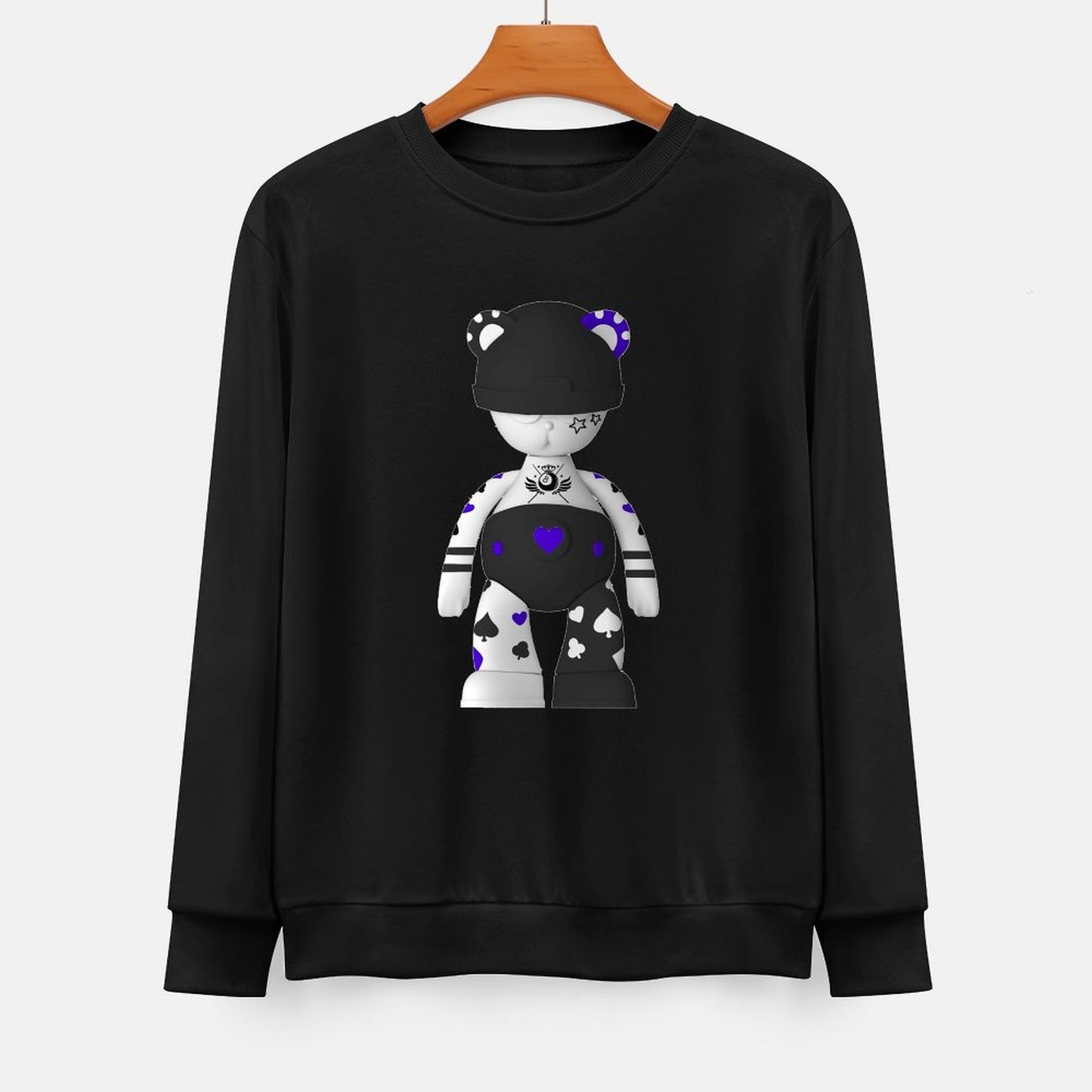 IPIB 250g Crew Neck Long Sleeve Sweatshirt Front GraphicCrew Neck Long Sleeve Sweatshirt6000018-6