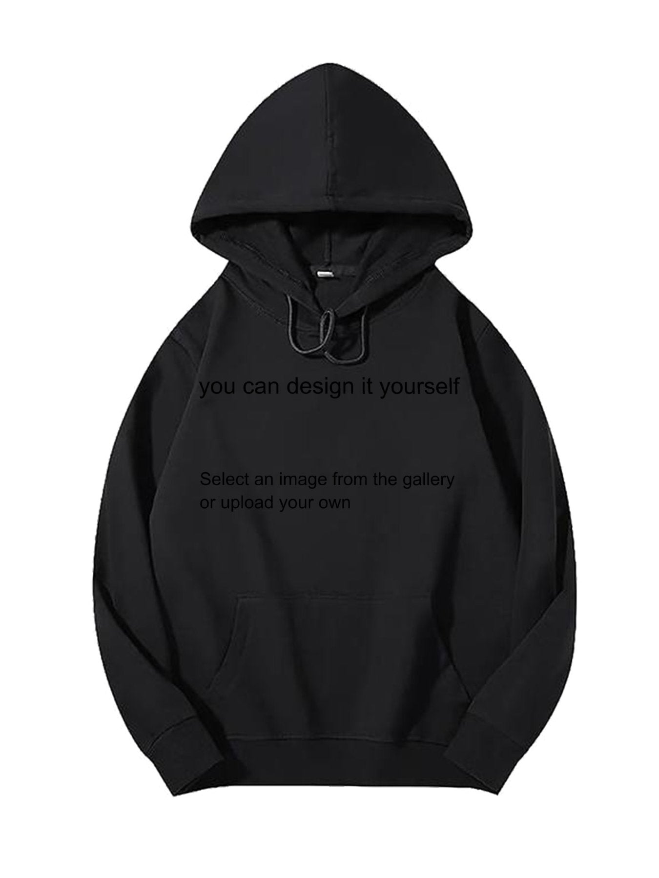 Hoodie - Front Print Support personalized design