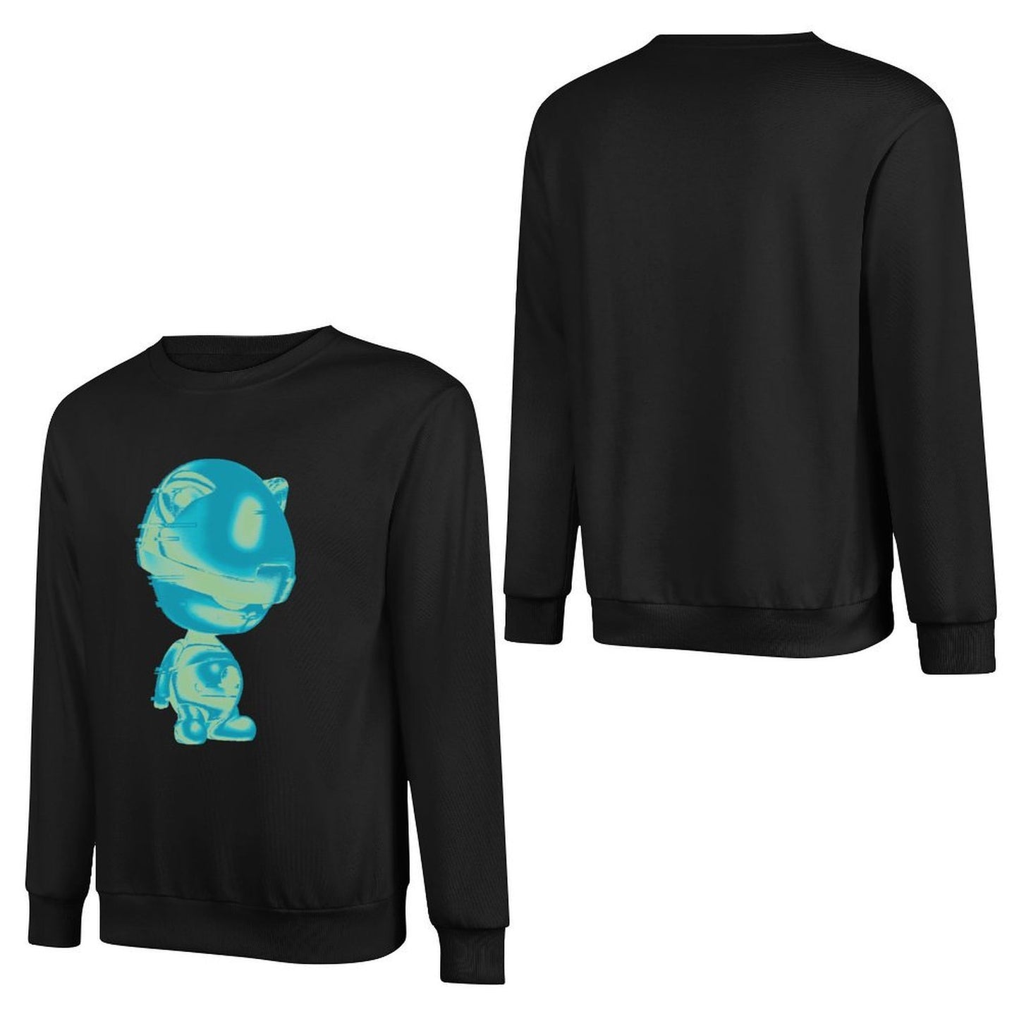 IPIB 250g Crew Neck Long Sleeve Sweatshirt Front GraphicCrew Neck Long Sleeve Sweatshirt6000020-4