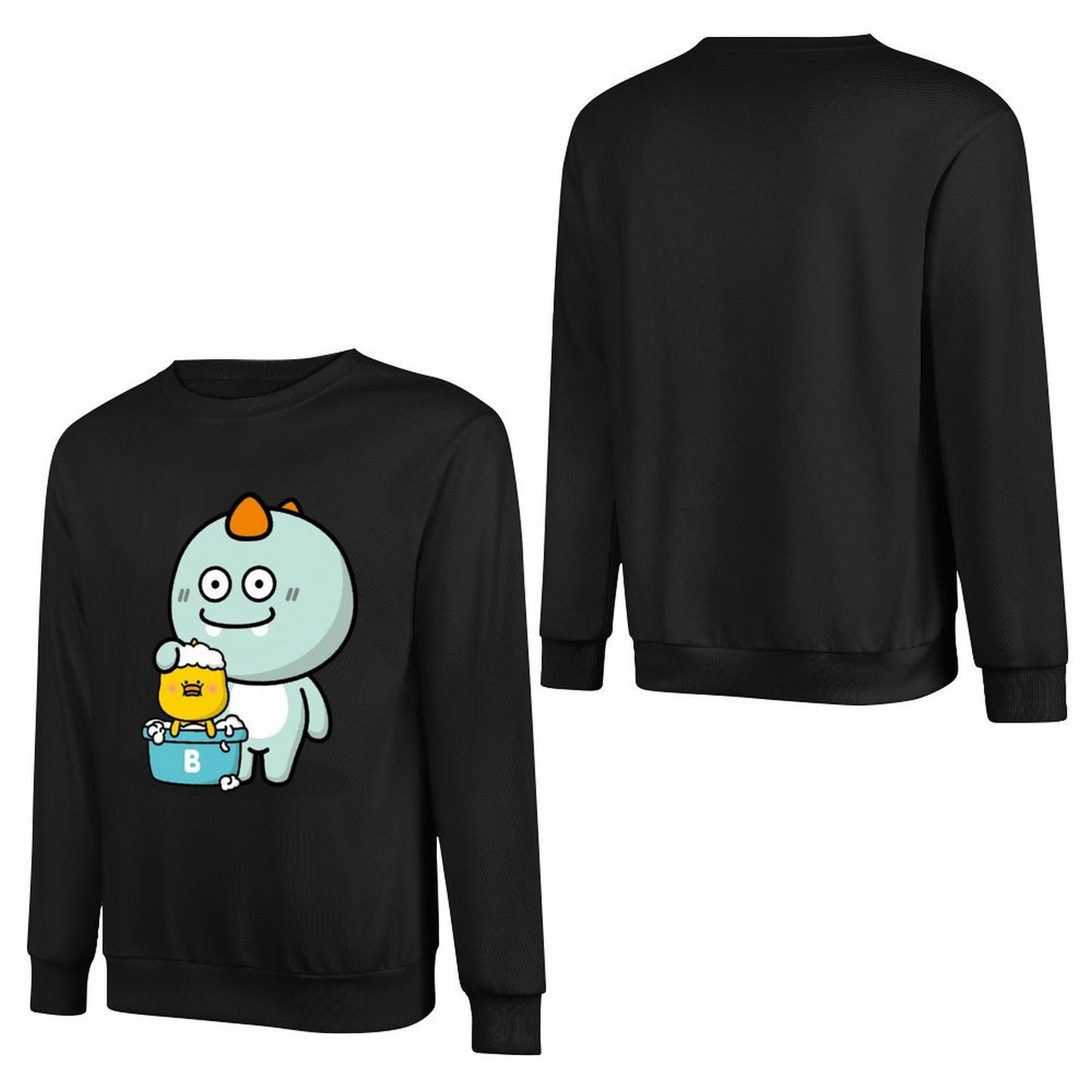 IPBR 250g Crew Neck Long Sleeve Sweatshirt Front GraphicCrew Neck Long Sleeve Sweatshirt4000325