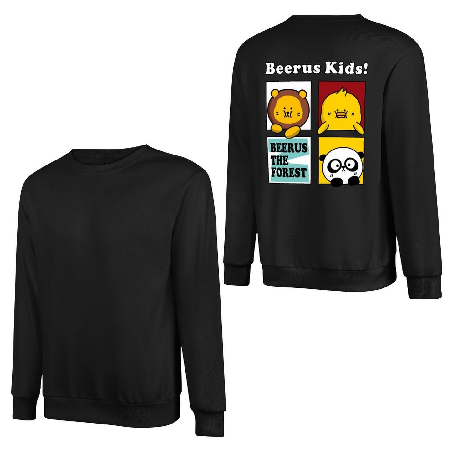 Crew Neck Long Sleeve Sweatshirt 4000659