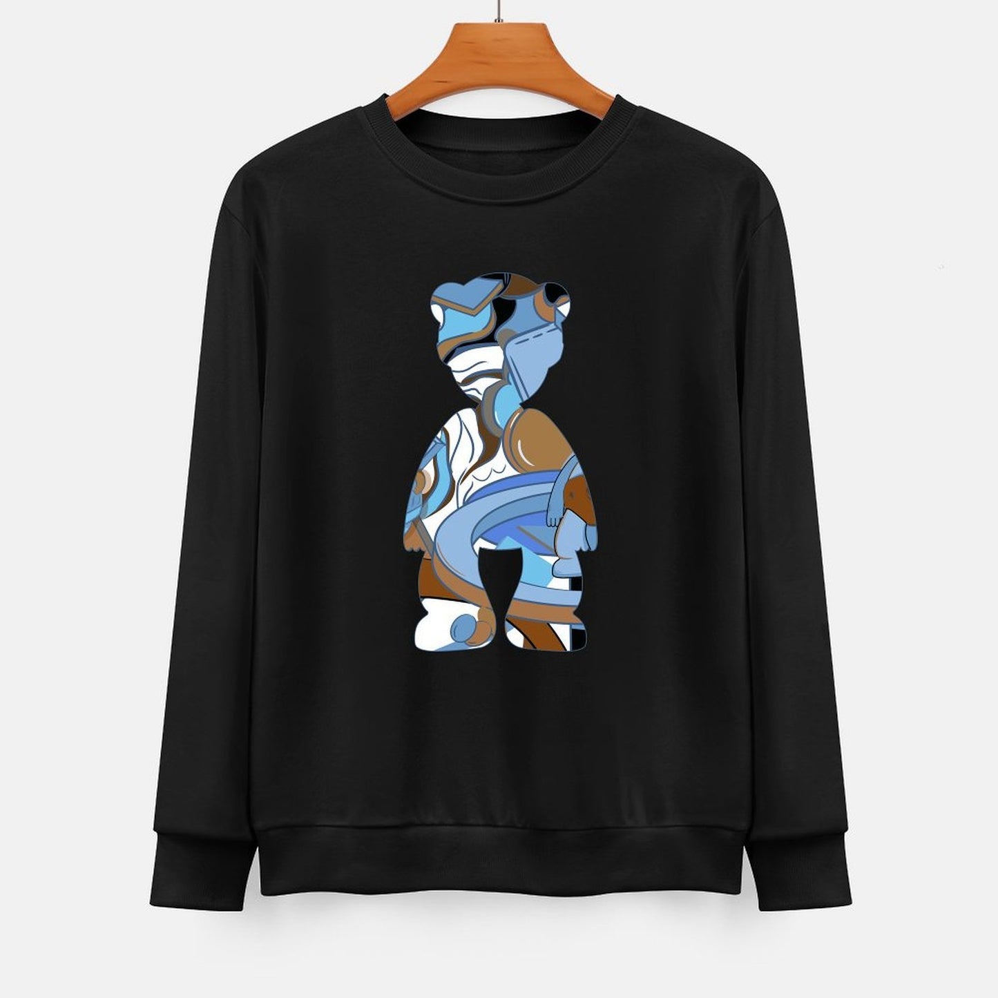 IPIB 250g Crew Neck Long Sleeve Sweatshirt Front GraphicCrew Neck Long Sleeve Sweatshirt6000046-2