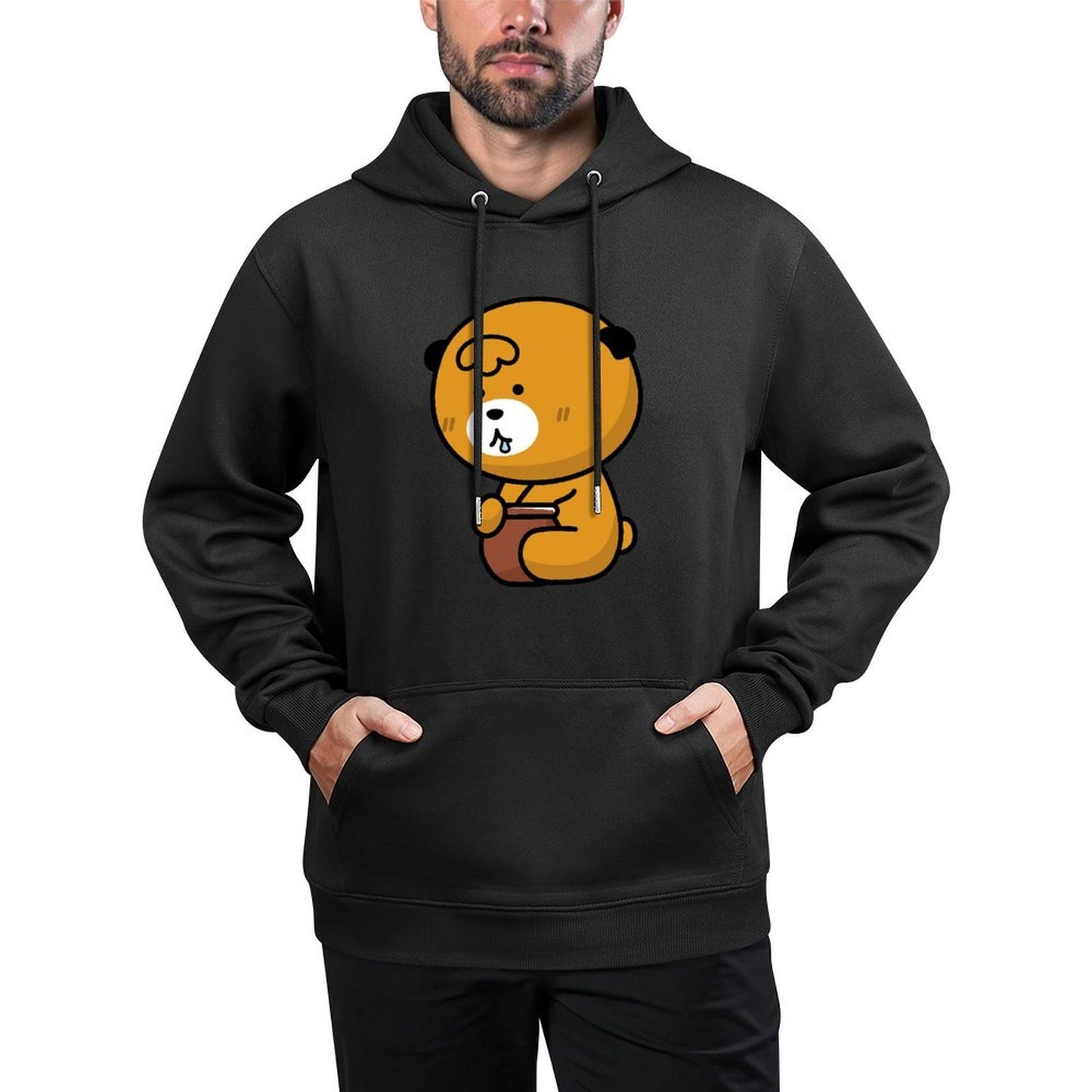 IPBR 250g Hooded Pocket Sweatshirt Front GraphicMen's Hooded  Sweatshirt4000049