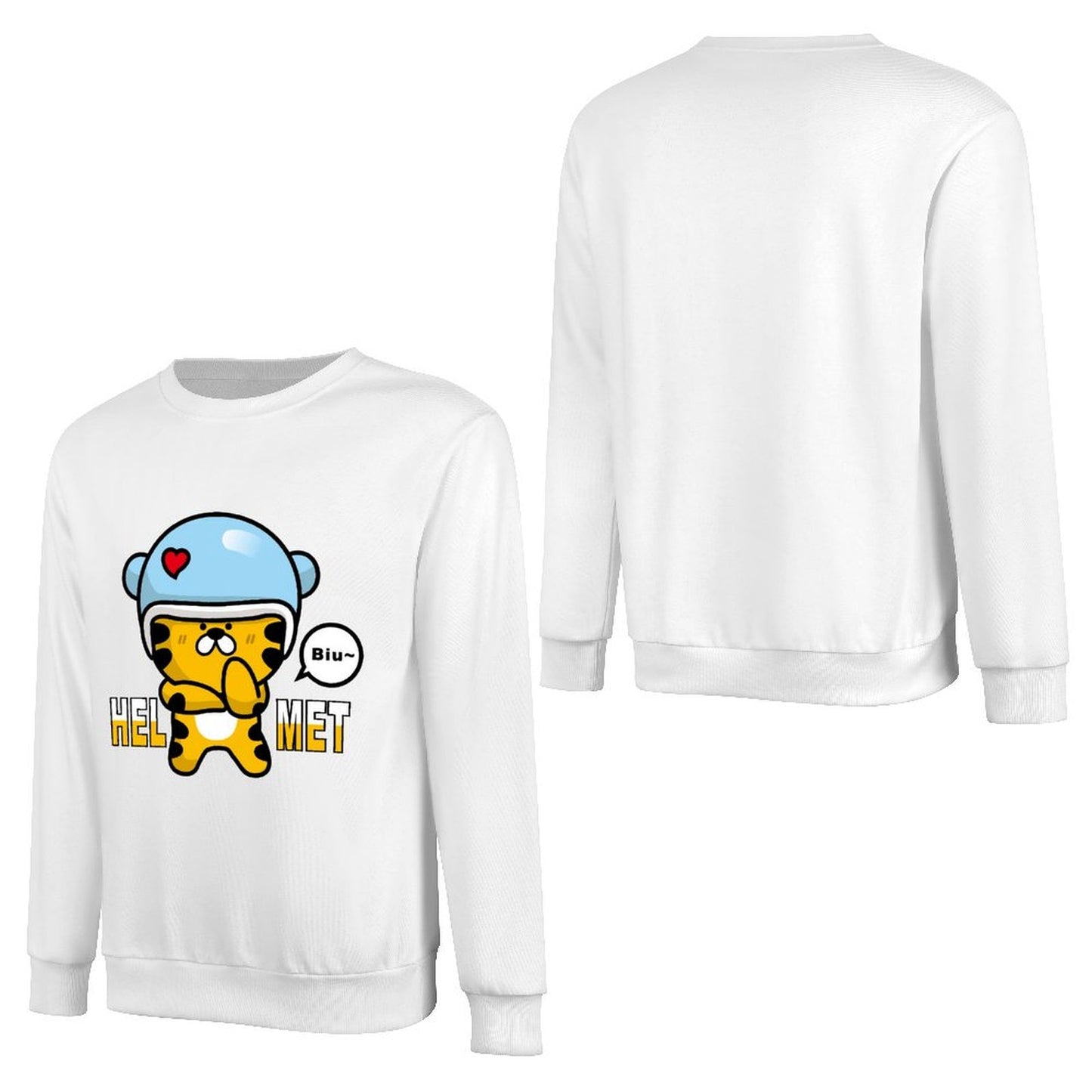 Front Patterned Long Sleeve TopBreathable ClassicLine