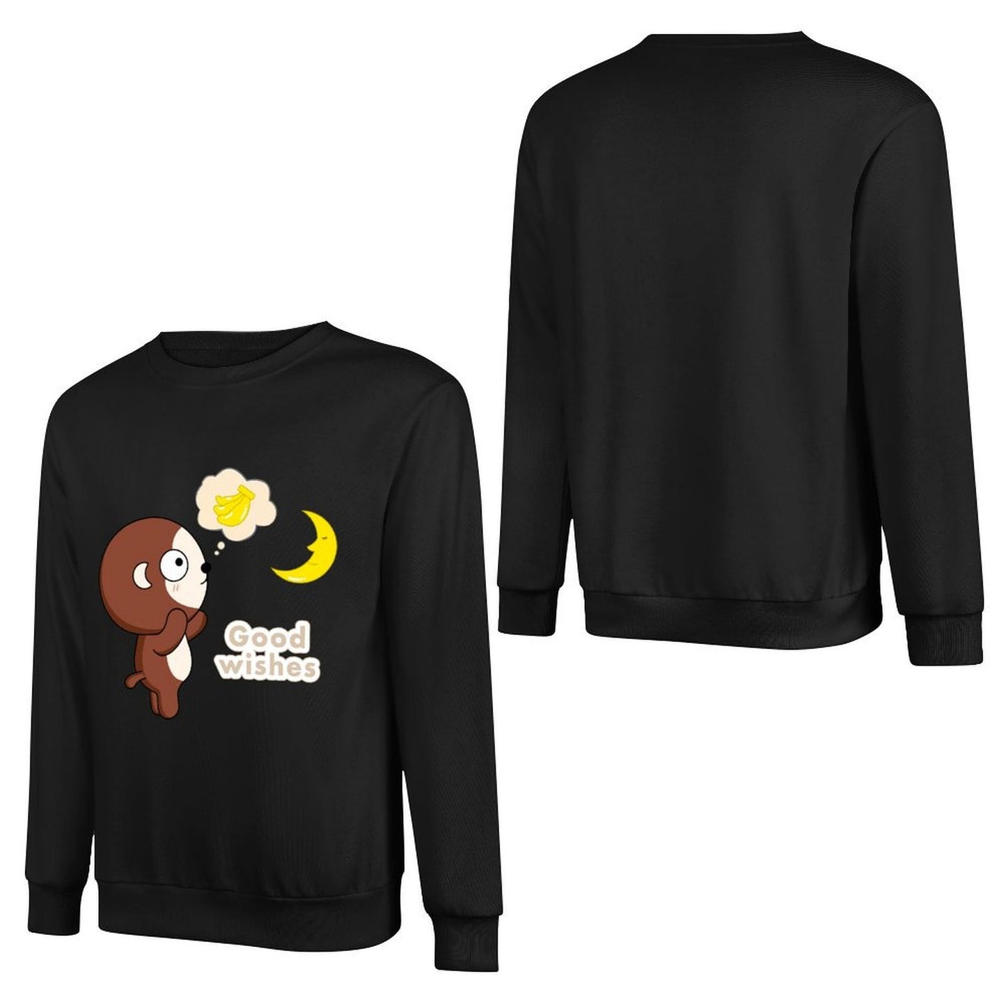 IPBR 250g Crew Neck Long Sleeve Sweatshirt Front GraphicCrew Neck Long Sleeve Sweatshirt4000763