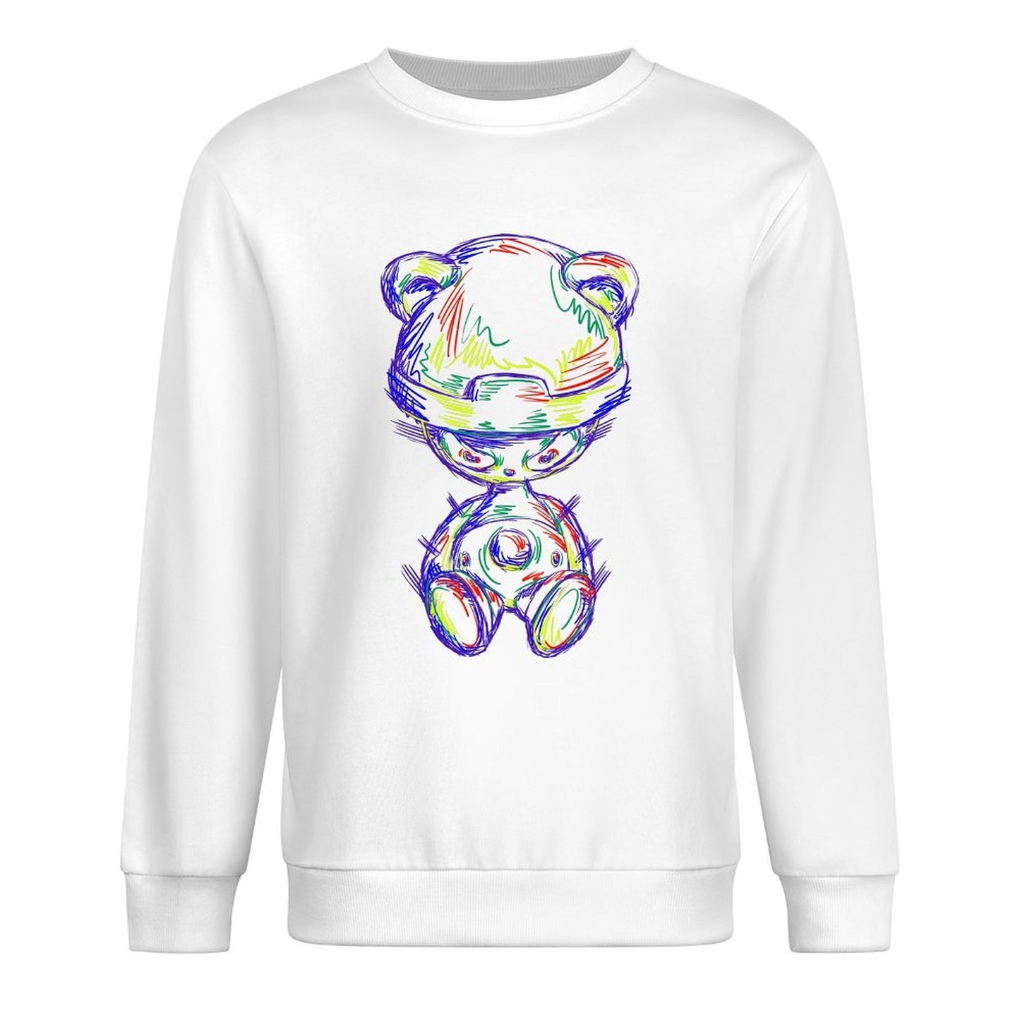 IPIB 250g Crew Neck Long Sleeve Sweatshirt Front GraphicCrew Neck Long Sleeve Sweatshirt6000055-1