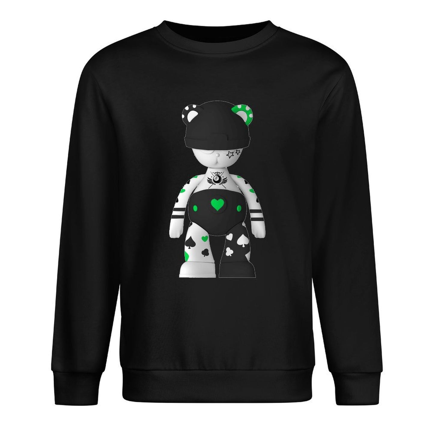 IPIB 250g Crew Neck Long Sleeve Sweatshirt Front GraphicCrew Neck Long Sleeve Sweatshirt6000018-2